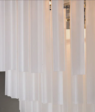 Nordic Murano Glas Plafondlamp - Stijlvolle Hanglamp voor Woonkamer, Eetkamer & Slaapkamer