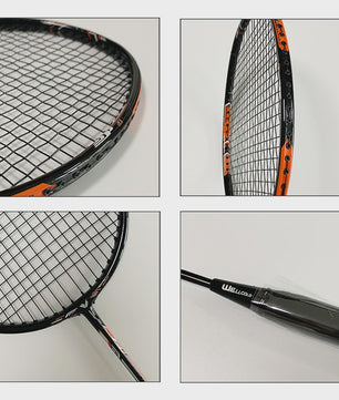 Lichtgewicht Carbon Fibre Badmintonracket - Duurzaam en Offensief