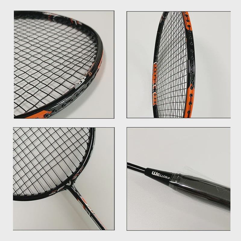 Lichtgewicht Carbon Fibre Badmintonracket - Duurzaam en Offensief