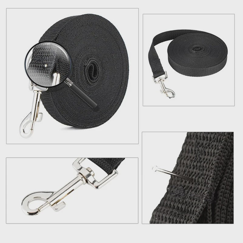 Sterke Nylon Hondenlijn - Lange Lijn voor Kleine & Grote Honden, Outdoor & Training