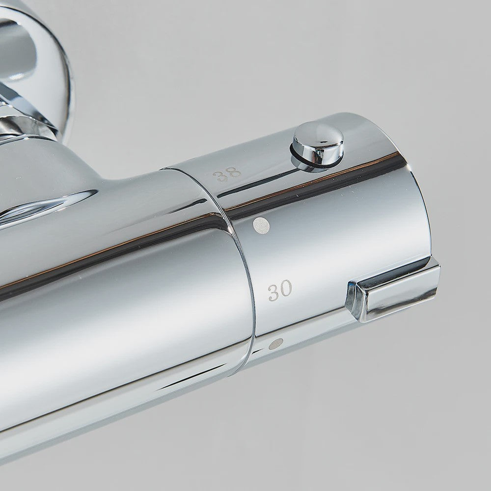 Thermostatische Douchekraan Set - Luxe Thermostaatkraan voor Badkamer en Douche
