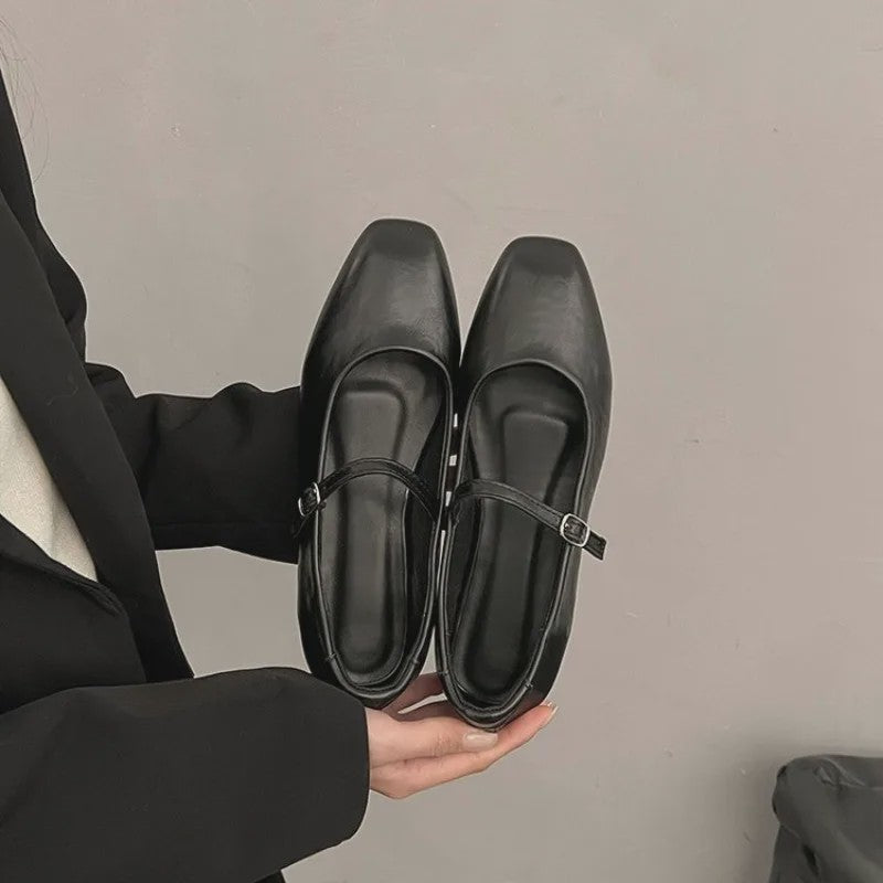 Dames Ballerina's met Panterprint - Comfortabele Loafers met Ronde Neus