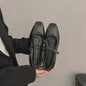 Dames Ballerina's met Panterprint - Comfortabele Loafers met Ronde Neus