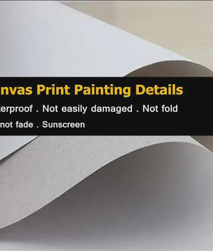 Abstract Canvas Poster: Afrikaanse Vrouwen & Zonneschildering - Wanddecoratie