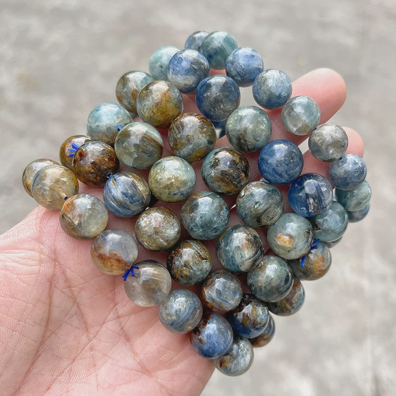 Natuurlijke Blauwe Kyanite Armband - Edelsteen Kralen uit Brazilië - Spirituele Cadeau