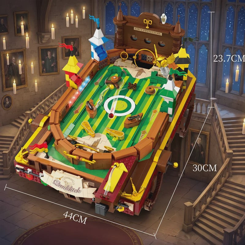 Bouw je eigen Pinball Machine met Motor: 2240-delige Assembleerbare Modelbouwset