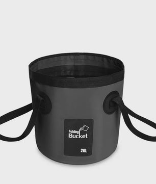 12L/20L Opvouwbare Emmer - Draagbare Wasbak voor Buiten, Auto & Reizen