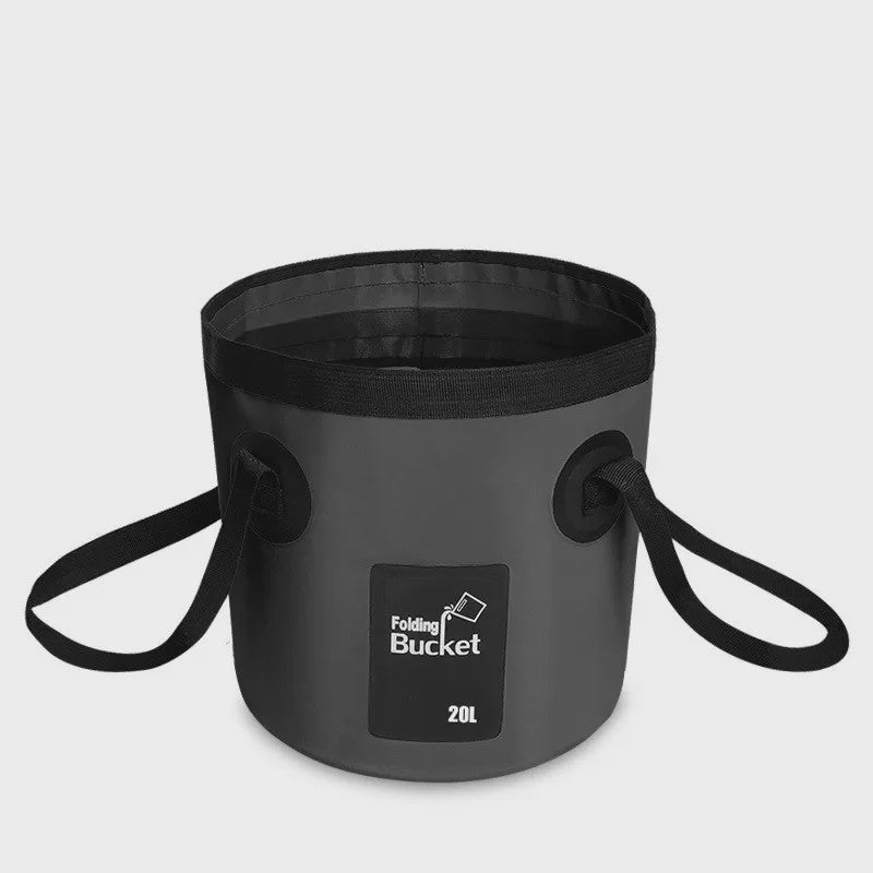 12L/20L Opvouwbare Emmer - Draagbare Wasbak voor Buiten, Auto & Reizen