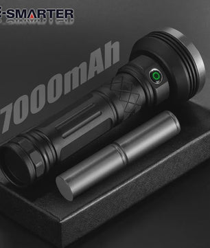 Krachtige Oplaadbare LED Zaklamp 9000LM - Super Helder, Lange Afstand, Tactisch & Camping