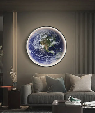 Creatieve Maan Wandlamp LED - Sfeervolle Verlichting voor Woonkamer & Slaapkamer