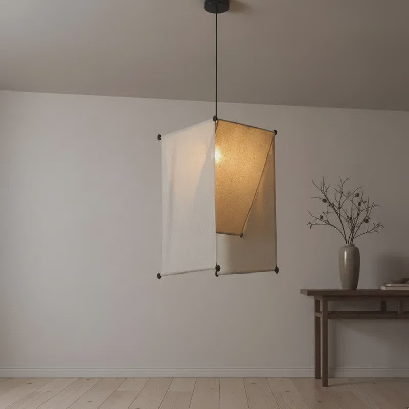 Japanse Stoffen Plafondlamp - Creatieve Hanglamp voor Hotel, Restaurant, Slaapkamer & Eetkamer