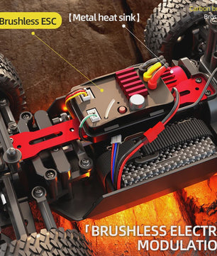 RC Auto SG202 MAX/PRO 1:20 - Snel, 4WD Off-Road met Brushless Motor (50/70KM/H)