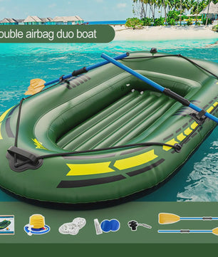 Opblaasbare Visboot & Kajak - Draagbaar voor Vissen en Raften