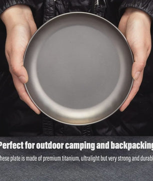Lichtgewicht Titanium Camping Bord – Perfect voor Outdoor, Picnic & Reizen