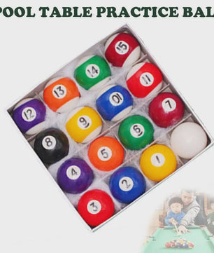 Set Billardballen voor Kinderen - 25mm Kleine Pool & Snooker Ballen