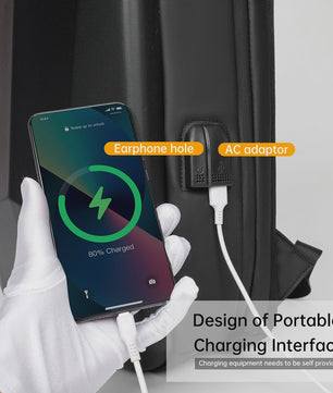 Robuuste Expandeerbare Rugzak met Hard Shell: Ideaal voor Gaming, Zakelijk & Reizen