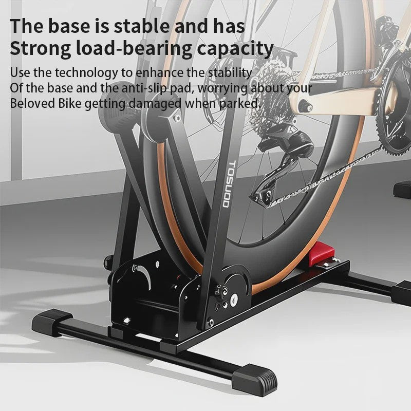 Opvouwbare Fietsenstandaard 3-in-1: Verstelbaar Parkeren voor Racefiets & Mountainbike