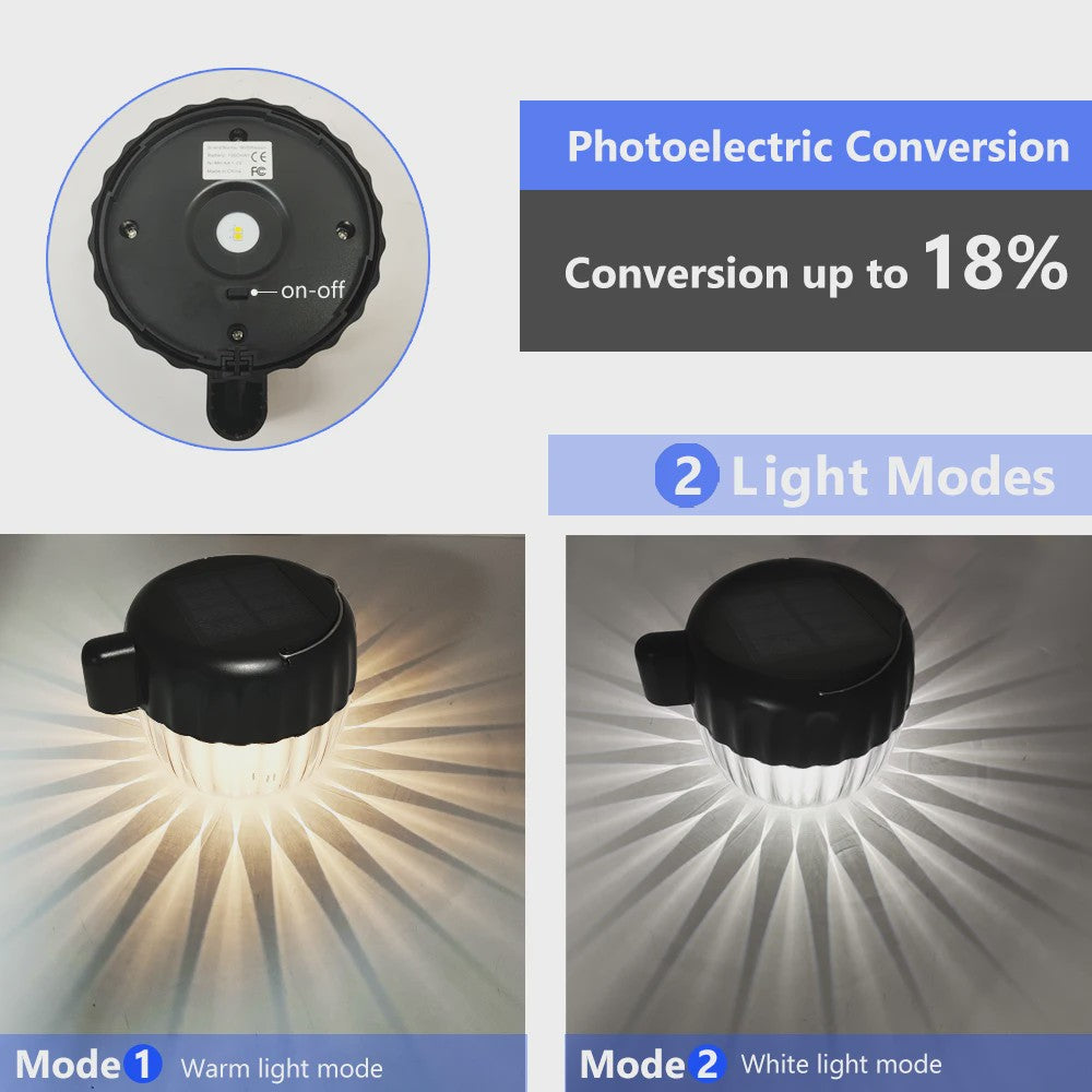 2/4 Stuks Super Heldere LED Zonne-tuinverlichting - Waterdicht IP65 voor Pad, Gazon & Buiten Decoratie