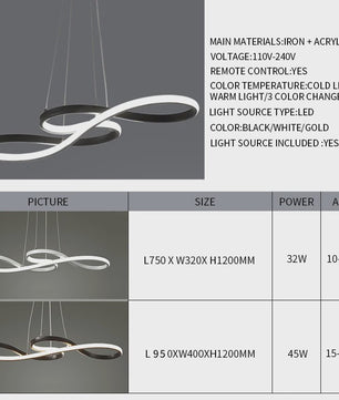 Moderne LED Plafondlamp met Afstandsbediening - Goudkleurig, Dimbare Hanglamp voor Keuken of Eettafel