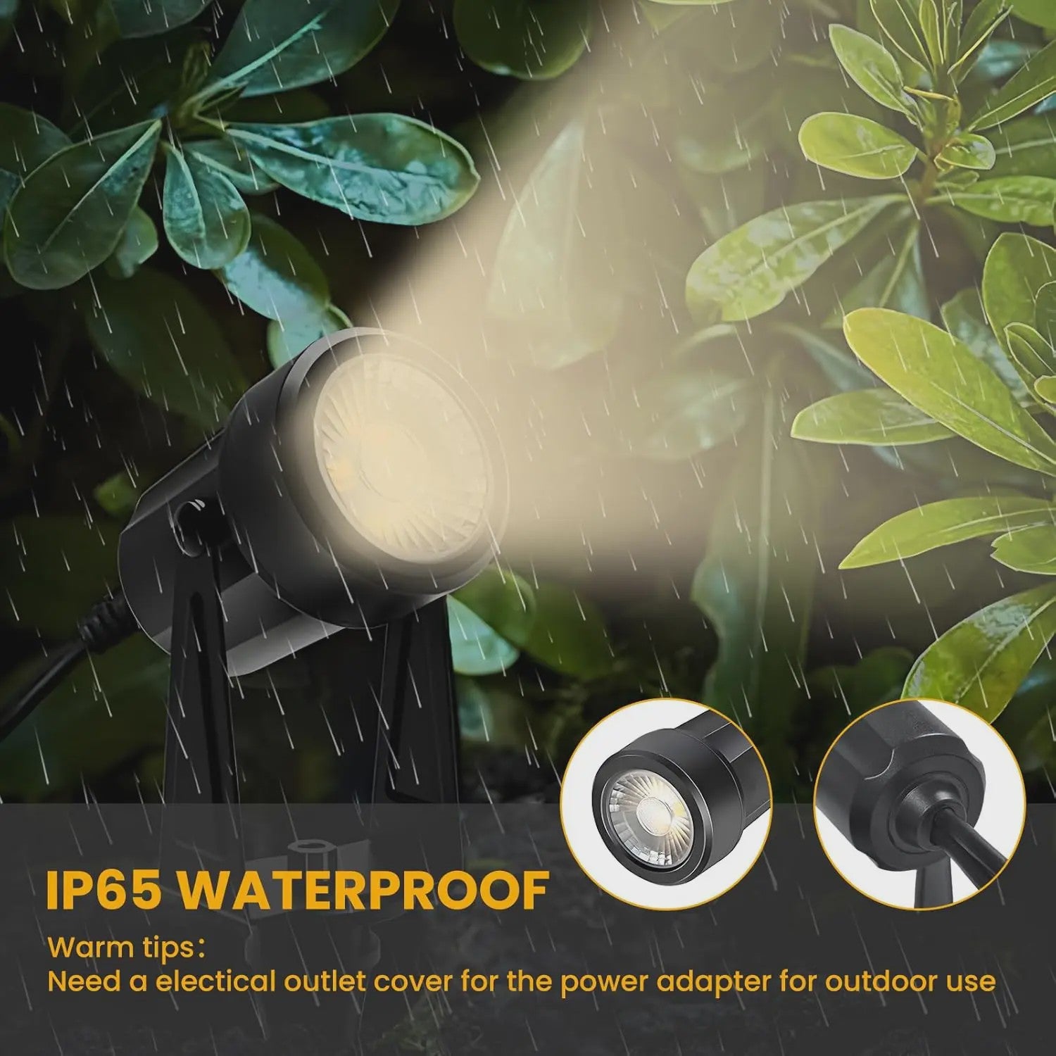 Solar Tuinspots LED - Waterdicht IP65 - Verstelbaar - Veiligheid & Sfeer