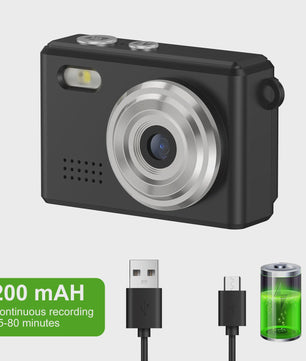 Mini Digitale Camera: Draagbare 1080P HD Recorder met Sleutelhanger & 12MP Foto