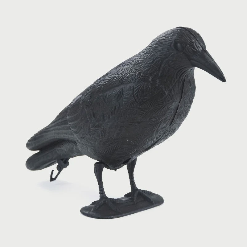 Realistische Zwarte Kraai Decoratie & Vogelverschrikker - Tuin & Buiten
