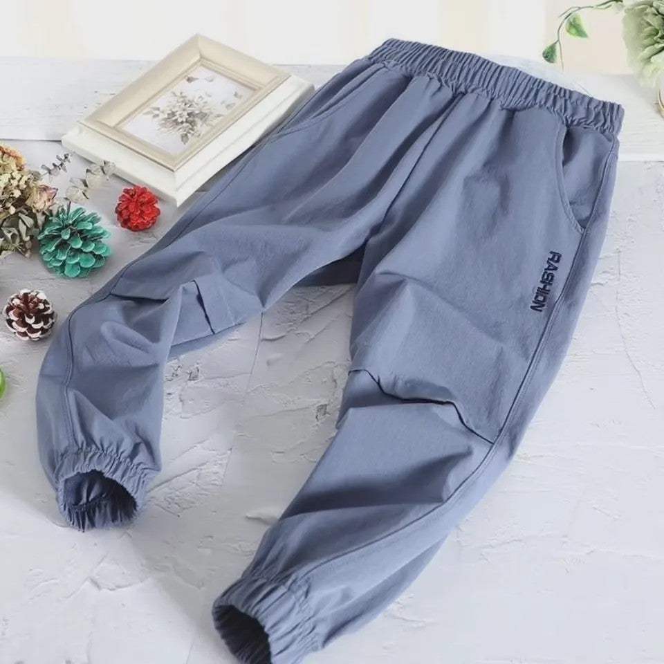 Kinder Sportbroek Jongens - Sneldrogend & Comfortabel voor Zomer & Buitenspelen