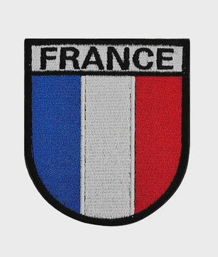 Franse Vlag Patches met Klittenband - Geborduurd Embleem
