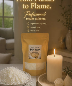 1000g Pure Natuurlijke Sojawas - Ideaal Grondstof voor DIY Kaarsen Maken