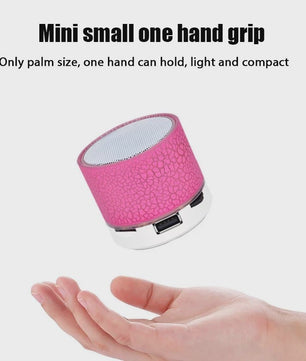 Mini Bluetooth Speaker met Kleurrijke LED Verlichting en Draadloze Muziekweergave