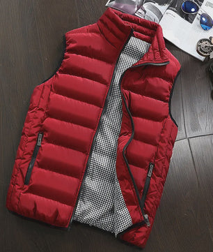 Herfst & Winter Heren Gilet - Winddicht, Warm en Casual Vest