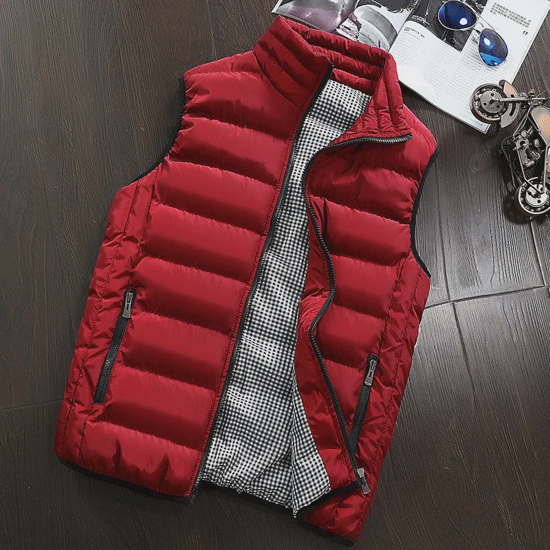 Herfst & Winter Heren Gilet - Winddicht, Warm en Casual Vest