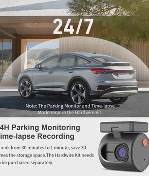 KAWA MINI 3 Dashcam: 2K QHD, Spraakbesturing, WiFi & Nachtzicht