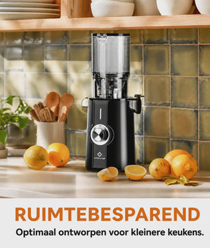 Krachtige Slow Juicer met 200W Motor en Extra Brede Opening - BPA-Vrij