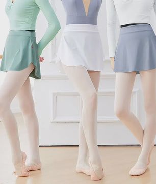 Balletrok Dames - Dansrok met Split - Kort & Comfortabel