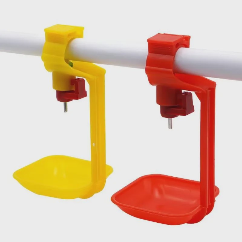 Automatische Kip Drinkbakjes - Set van 10/20 Stuks - Kippen Drinkbak met Nippel