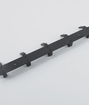 Moderne Aluminium Wandhaken Zwart - Ophangrek voor Handdoeken, Jassen en Meer