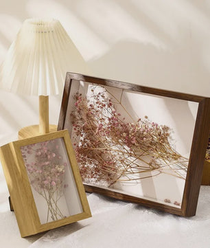 3D Houten Fotolijst - Diepte 3/5cm - Droogbloemen & Specimina
