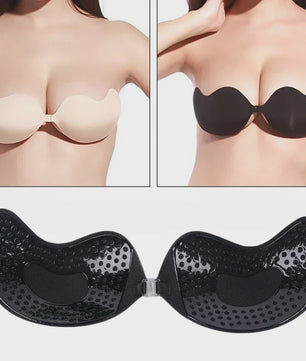Onzichtbare Push-Up BH - Strapless, Backless & Zelfklevend voor Perfecte Decolleté