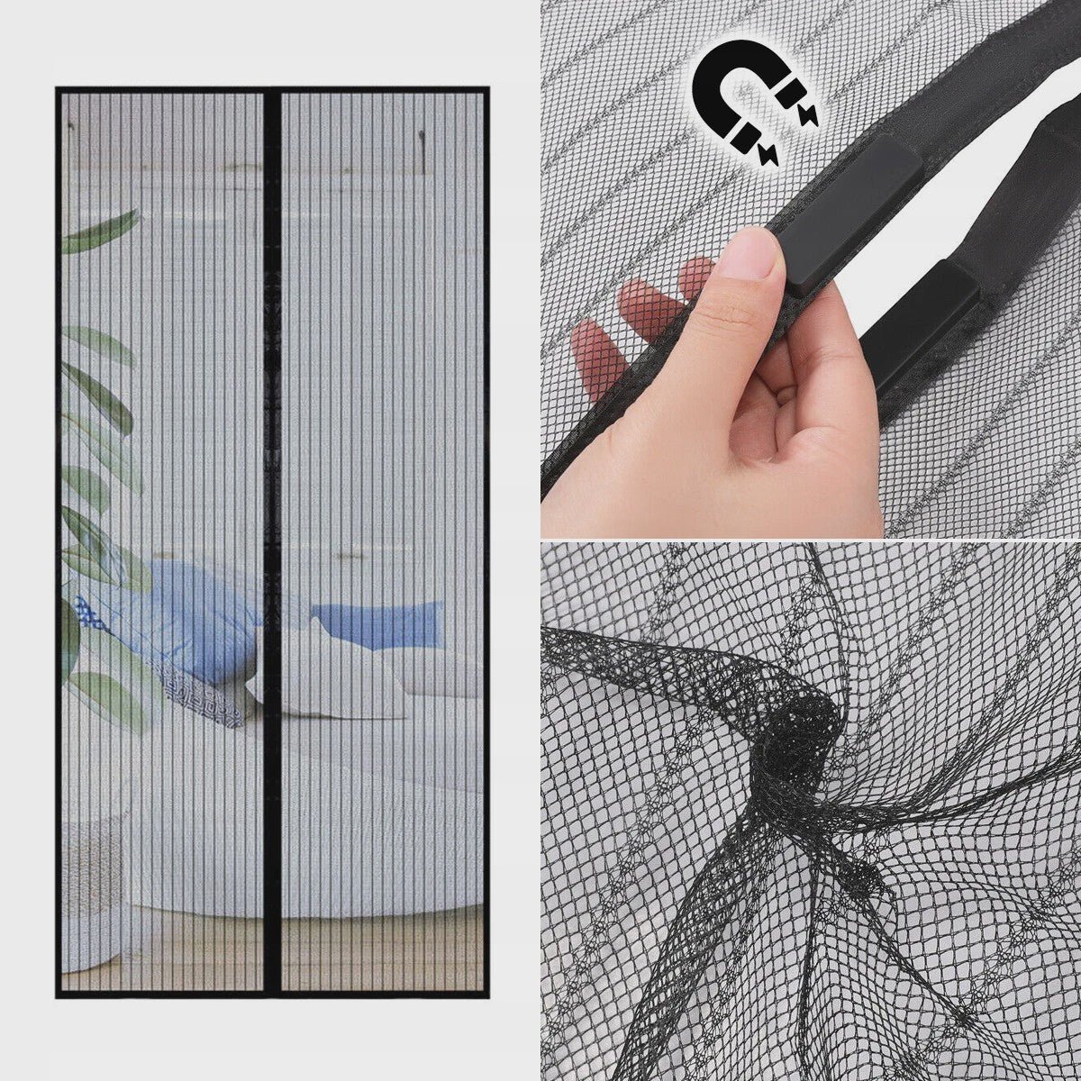 Magnetisch Deurhor - Universele Insectenwering voor een Insectvrije Woning
