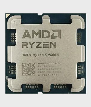 AMD Ryzen 5 9600X Processor - 6 Cores, 12 Threads, 5.4GHz Boost, AM5 Socket