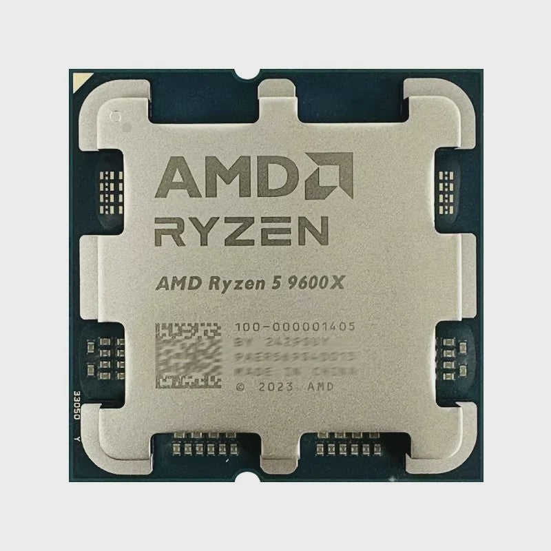 AMD Ryzen 5 9600X Processor - 6 Cores, 12 Threads, 5.4GHz Boost, AM5 Socket