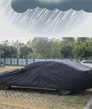 Universele Autohoes Outdoor Waterdicht Zonnebrand Regen Sneeuw Bescherming UV met Rits