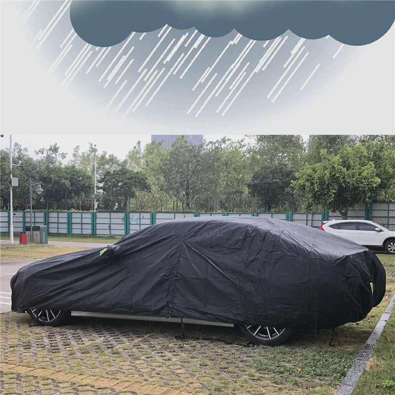 Universele Autohoes Outdoor Waterdicht Zonnebrand Regen Sneeuw Bescherming UV met Rits