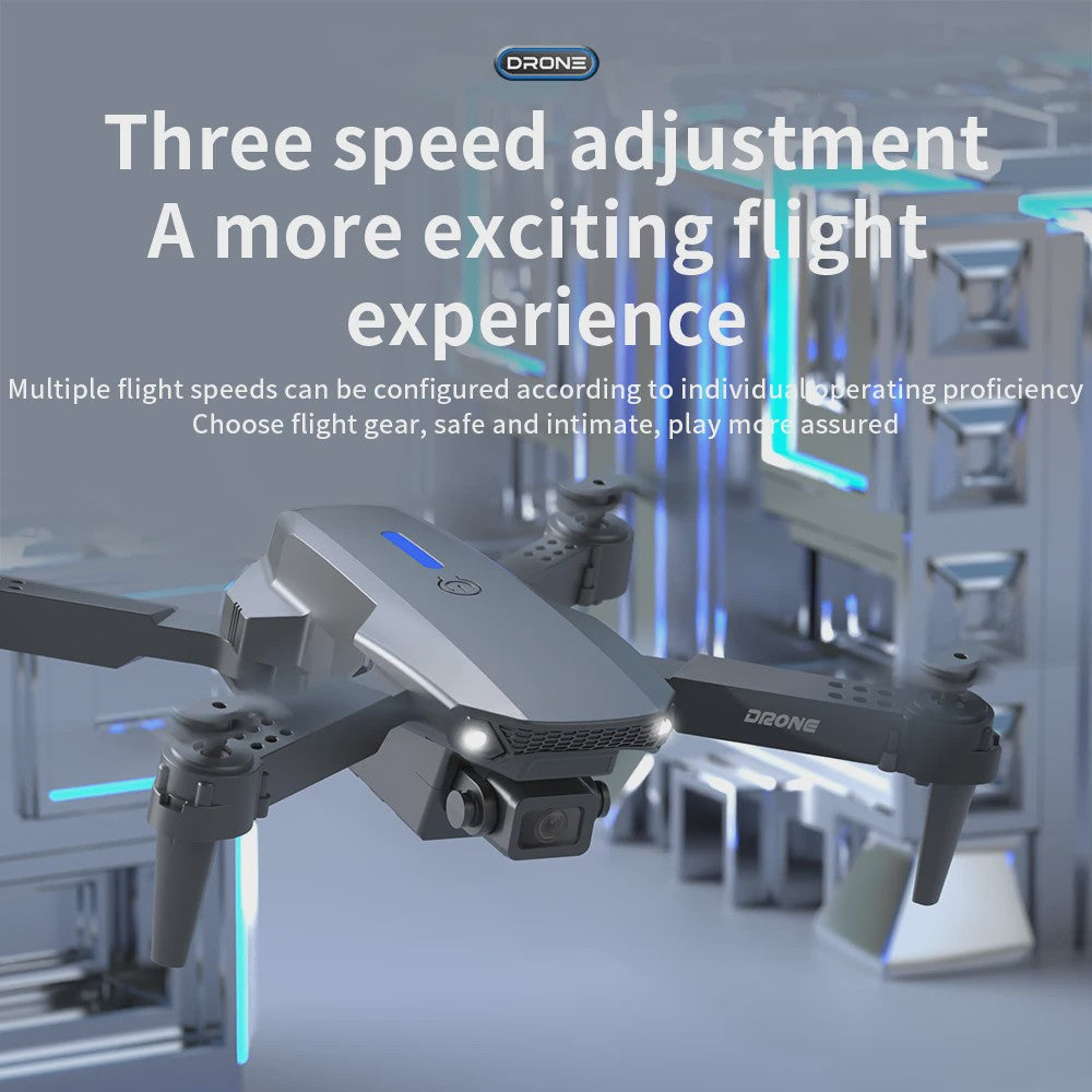 E88 Pro Max Drone: Opvouwbare Quadcopter met 4K Camera, Optische Flow en Beginnersvriendelijke Functies