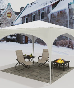 WOLTU 3x3m Waterdichte Partytent Gazebo - Inklapbaar & Snel Opzetbaar voor Tuin & Markt