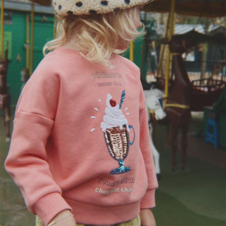Kinderkleding Set Jongens & Meisjes: Sportieve Windbreaker Set met Sequin Sweater en Joggingbroek