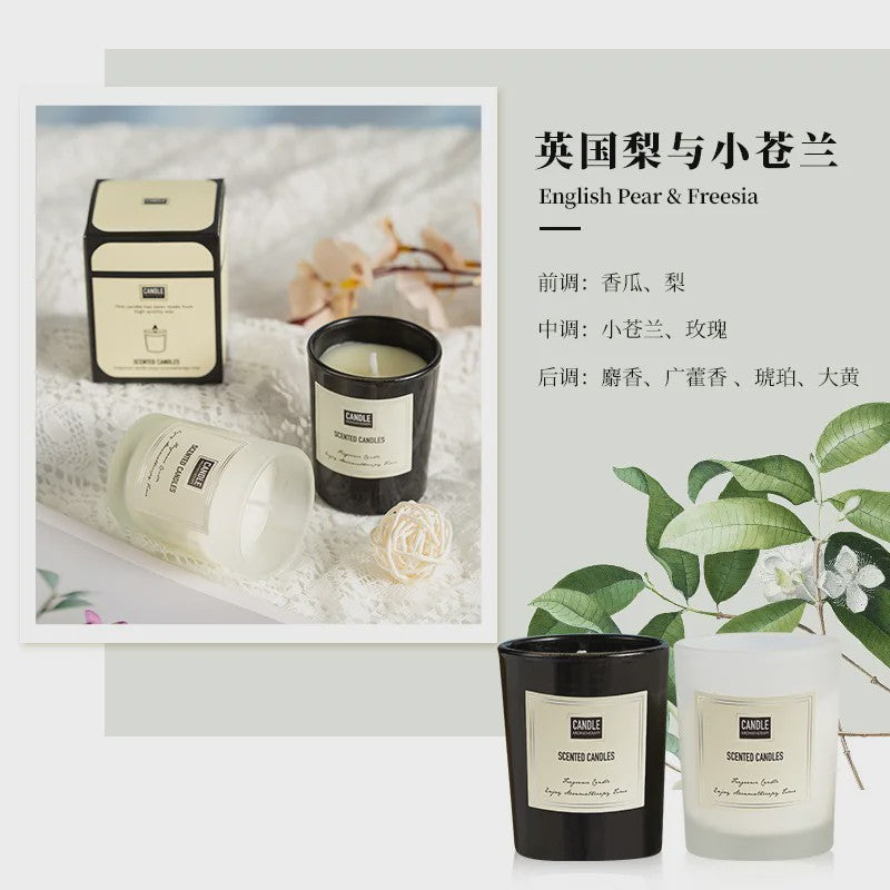 Geurkaars met Plantenextract - Aromatherapie & Luchtzuivering voor Huis en Slaapkamer