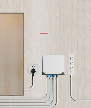 Overschilderbare Kabelgoot - Muur Kabel Organizer & Snoer Afdekker (1-10m)
