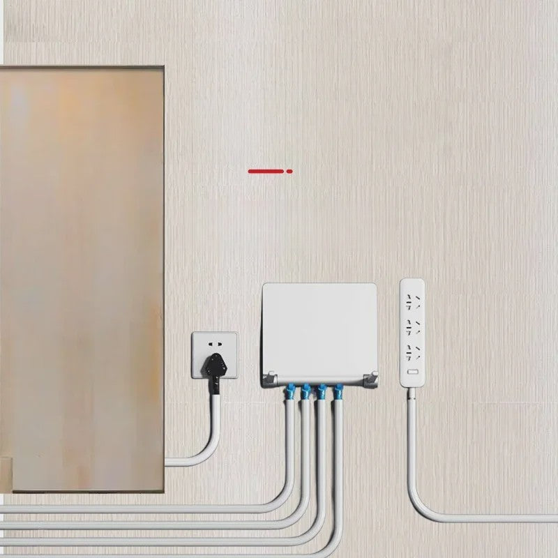 Overschilderbare Kabelgoot - Muur Kabel Organizer & Snoer Afdekker (1-10m)